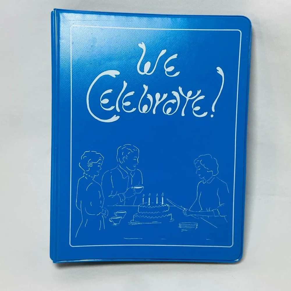 We Celebrate 1988 Cookbook St. Mary's Cathedral‎ Wichita KS Recipes Kansas Vtg